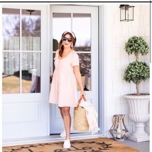 Jillian Harris Linen/cotton dress